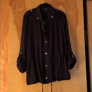 Casual Black Jacket xl